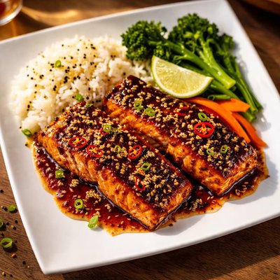 Chili-ginger-soy glaze