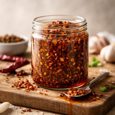 Chili crisp sauce