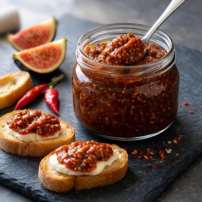Chili fig spread