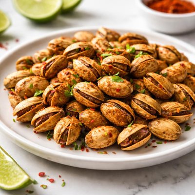 Chili lime pistachios