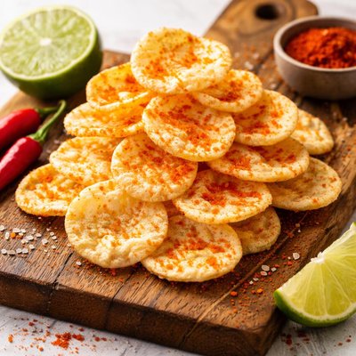 Chili lime pop chips