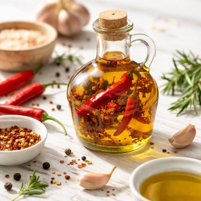 Chili olive oil