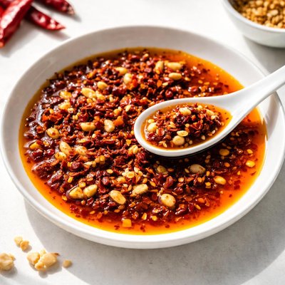 Chili peanut oil