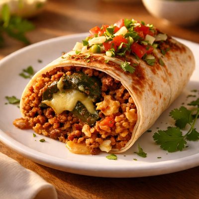 Chili relleno burrito