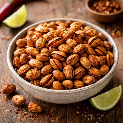 Chili roasted pistachios