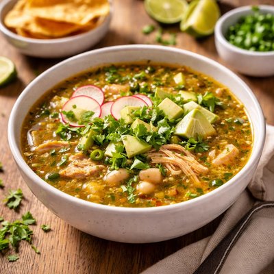 Chili verde soup