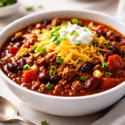 Chili with cheese