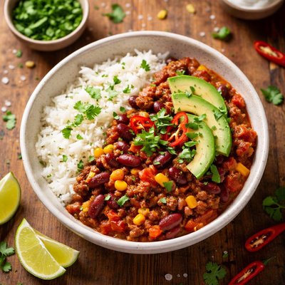 Chilli and rice