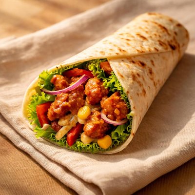 Chilli garlic wrap
