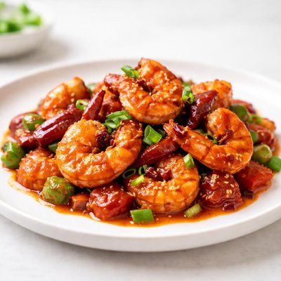 Chilli prawn