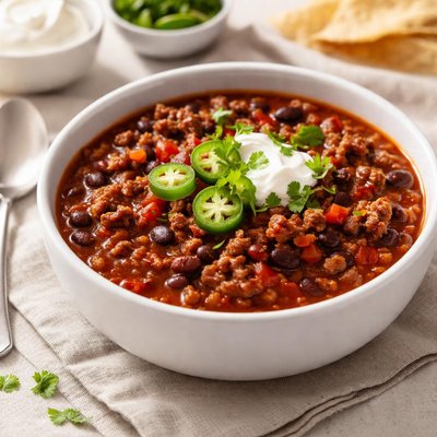 Chilli with beans and meat