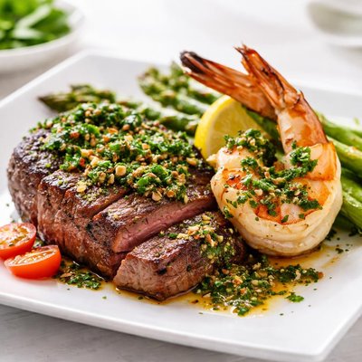 Chimichurri surf n turf