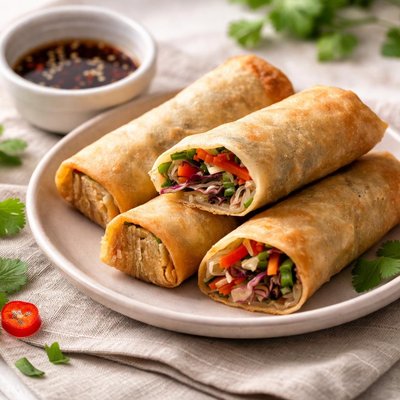 Chin chin vegetable spring roll