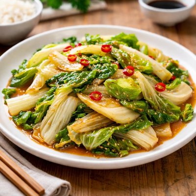 Chinese cabbage stir fry
