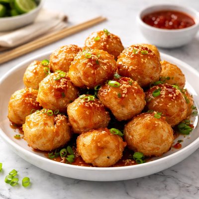 Chinese chicken balls