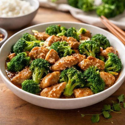 Chinese chicken brocoli