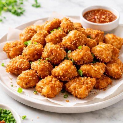 Chinese chicken nuggets bite size