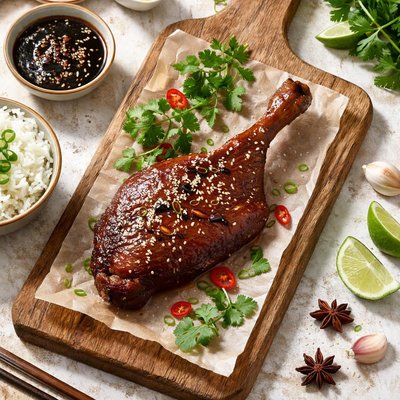 Chinese duck leg