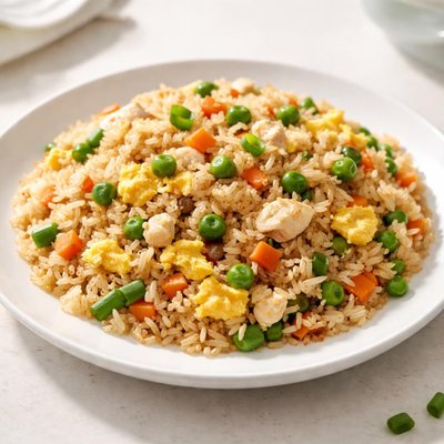 Chinese egg fried rice