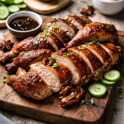 Chinese fried duck