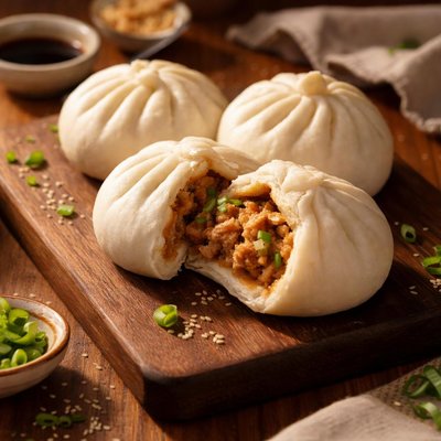 Chinese meat bun