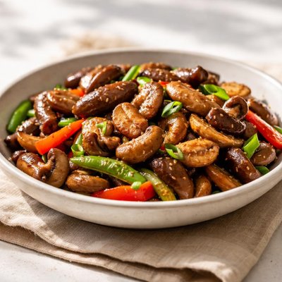 Chinese mushroom stir fry