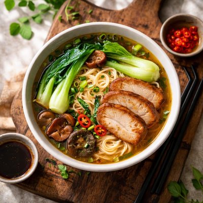 Chinese noodle soup