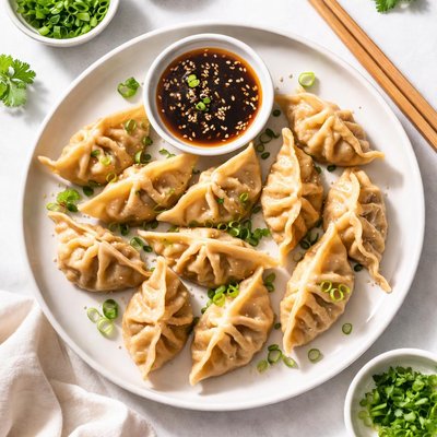 Chinese pork dumplings