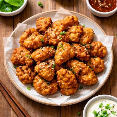 Chinese pork nuggets