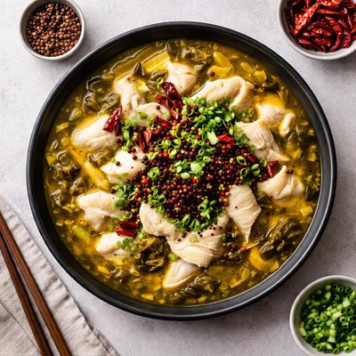 Chinese sauerkraut fish