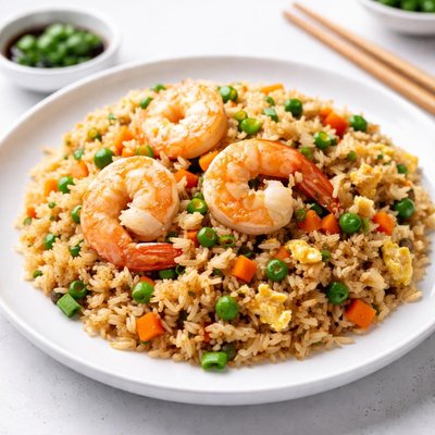 Chinese shrimo fried rice