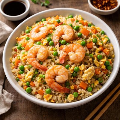 Chinese shrimp fried