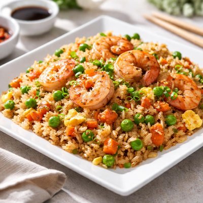 Chinese shrimp fried rice