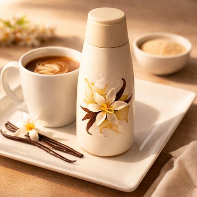 Chiobani vanilla coffee creamer