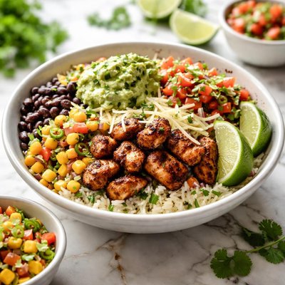 Chiplotle burrito bowl