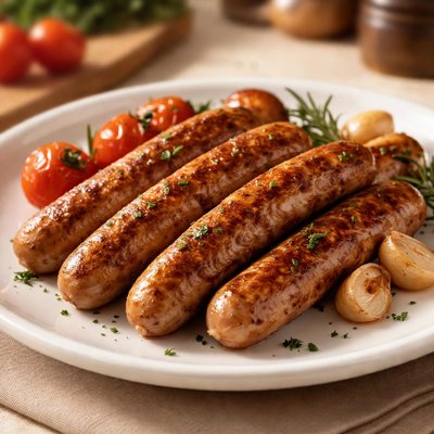 Chipolata pork sausages