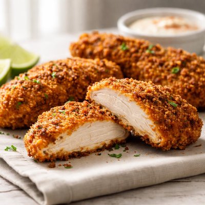 Chipotle breaded chicken