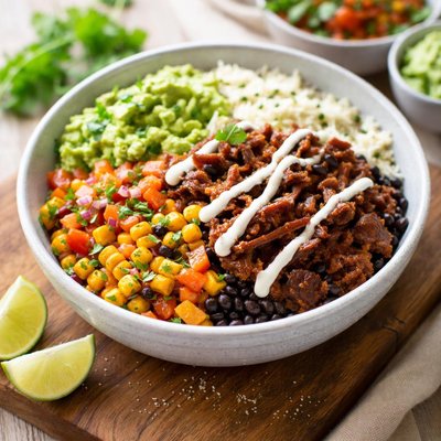 Chipotle brisket bowl