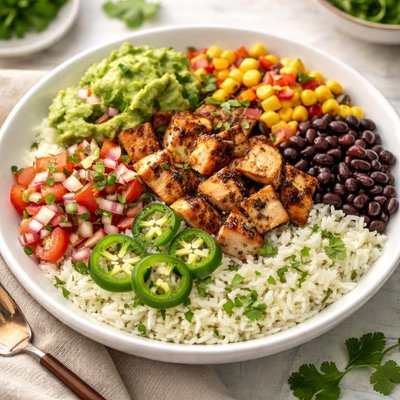 Chipotle burrito bowl