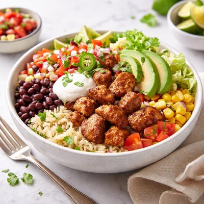 Chipotle burrito bowl chicken