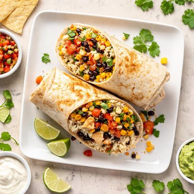 Chipotle burrito chicken