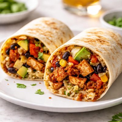 Chipotle chicken burrito