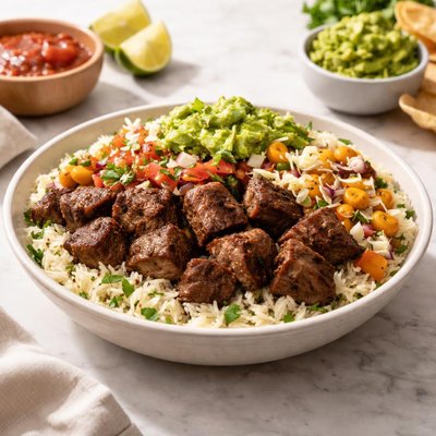 Chipotle double steak