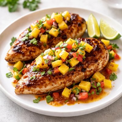Chipotle mango chicken