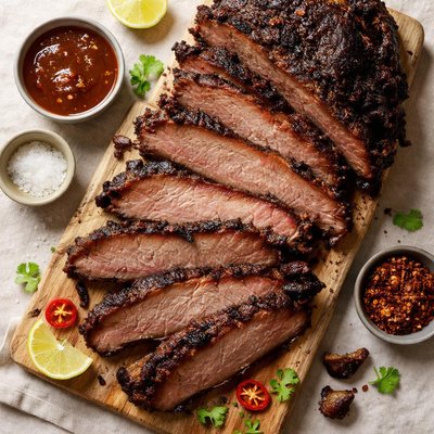 Chipotle smoked brisket