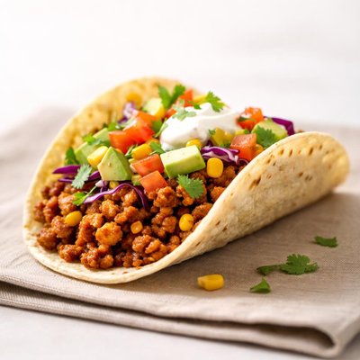 Chipotle sofrita taco