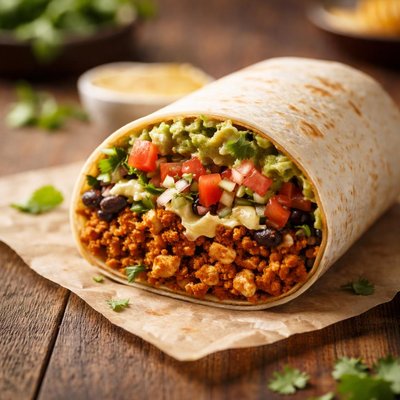 Chipotle sofritas burrito