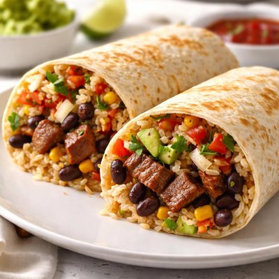 Chipotle steak burrito