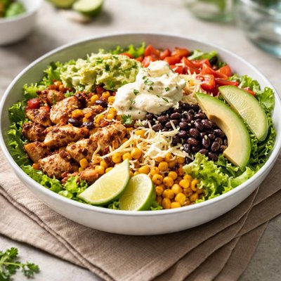 Chipotle taco salad