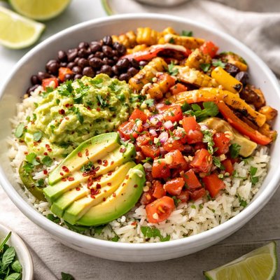 Chipotle veggie bowl